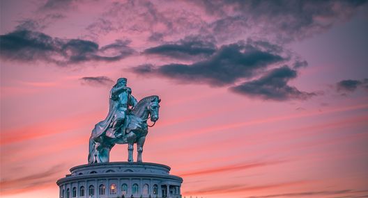Statue of Chinggis Khaan